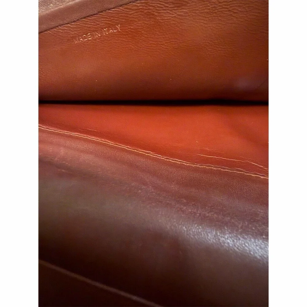 Cartier Must de Cartier Vintage Bordeaux Red Long Bifold Wallet Gold Corner